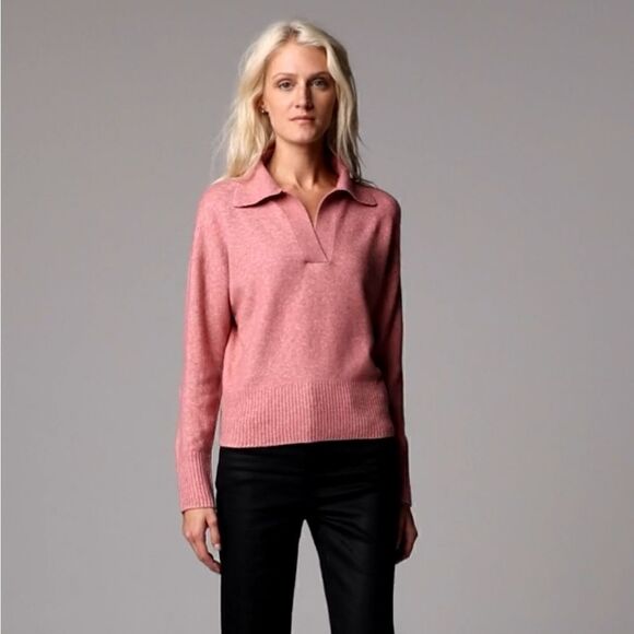 Simply Vera Wang Luxe Cashmere Blend Pullover Polo Sweater Sz XS NEW - Picture 6 of 12